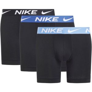 NIKE - Boxershort - Zwart - 3PK - Met Nike Logo-Elastische Band