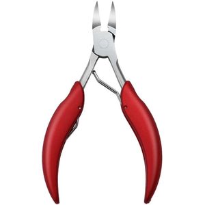 Nageltang voor harde teennagels - Teennagelknipper - Pedicureset- Manicureset - Rood - 14*8,4cm