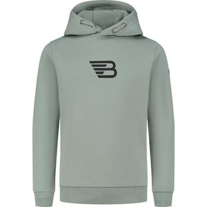 Ballin Amsterdam - Jongens Slim fit Sweaters Hoodie LS - Dark Mint - Maat 10