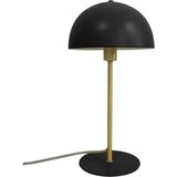 Zwarte paddestoel tafellamp Leitmotiv Bonnet