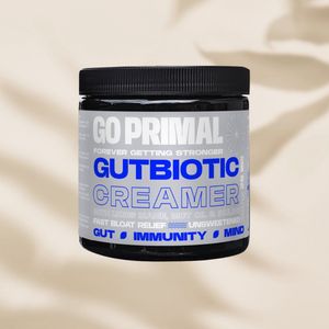 Pro en Prebiotisch Creamer Gutbiotic: Spijsvertering & Immuunsysteem Ondersteunend Poeder | WelleVita | GoPrimal