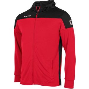 Stanno - Pride Full Zip Hooded - Rood - Sporttop met Capuchon