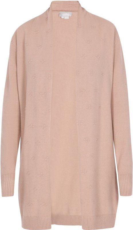 usha - Vest - Zwart - Lange Mouwen - Relaxte Pasvorm