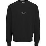 JACK & JONES Sweatshirt 'JHESOHO'  beige / zwart