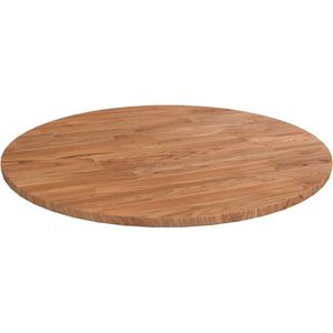 vidaXL-Tafelblad-rond-Ø50x1,5-cm-behandeld-massief-eiken-lichtbruin