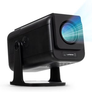 Lumenix - NEO Mini Beamer - Zwart - Full HD Smart Projector - Autofocus & 4D Keystone