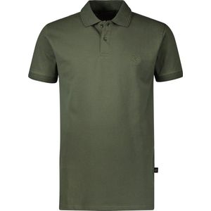 Gino Santi Polo Shirt Heren Smart Cotton Forest Green | Maat M