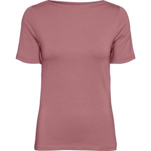 Vero Moda T-shirt Vmpanda Modal S/s Top Noos 10231753 Nostalgia Rose Dames Maat - XL