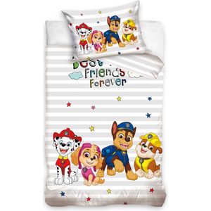 Paw patrol dekbedovertrek Junior 100x135m Katoen Kussensloop 40x60cm