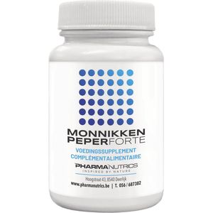 MONNIKSPEPER 60 V-caps Pharmanutrics - Menopauze- natuurlijke oplossing