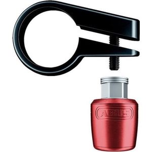 ABUS NutFix anti diefstal zadelpenklem 28.6 rood