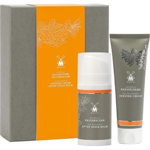 MÜHLE -Skin Care duo van scheercrème en after shave met duindoorngeur