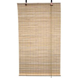 Bamboebaas bamboe rolgordijn Fedde - Naturel - 100x160 cm