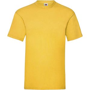Fruit of the Loom - 5 stuks Valueweight T-shirts Ronde Hals - Oker Geel - 3XL