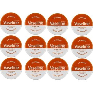 Vaseline - Lip Therapy - Lippenbalsem - Cocoa Butter - 12 x 20g