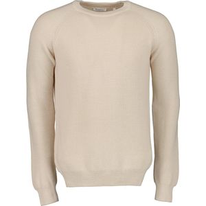 Knowledge Cotton Pullover - Modern Fit - Ecru - XL