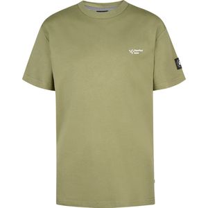 Petrol Industries - Jongens Logo T-shirt Flamingview - Groen - Maat 164