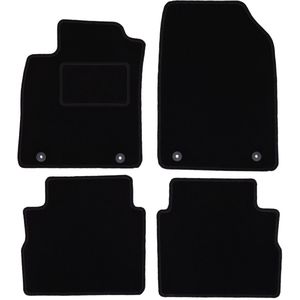 Zwarte veloursmatten voor: Opel Signum Kombi (2003-2008)