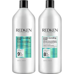 Redken Acidic Bonding Curls Duo Shampoo Conditioner 2x 1L | extra voordelig