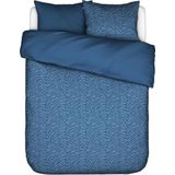 ESSENZA Belen Dekbedovertrek Moonlight blue - Lits-Jumeaux XL – 260x200/220 cm