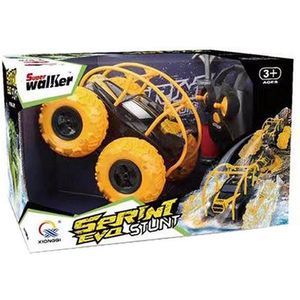 Super Walker Serini Eva Stunt RC Auto + Pomp + Licht Geel/Zwart