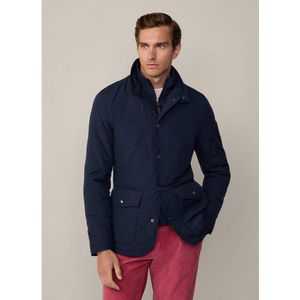 Hackett - HM403225 - Paddockjas - Marineblauw - Lange Mouwen - Polyester