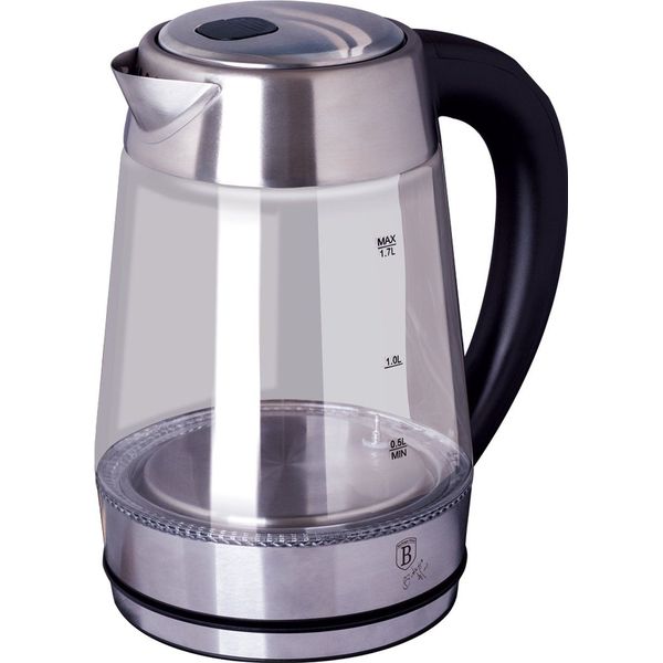 Aigostar King - Stainless Steel Electric Kettle 1.7L, 1100 Watts Hot Water Heater