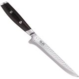 Yaxell Tsuchimon Uitbeenmes 15 cm - VG10 Staal - Gehamerd Lemmet - Micarta Heft