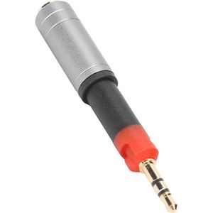 Allecto plus - Audio Adapter Converter 2,5 mm Male naar 3,5 mm Female voor Hoofdtelefoon Aansluiting met Koptelefoon Headset.