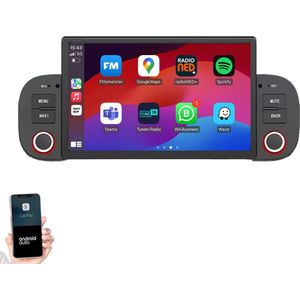 Geschikt voor Fiat Panda 2013-2020 | Android 14.0 Autoradio | Apple CarPlay & Android Auto | 2GB RAM & 32GB opslag | Draadloze verbinding | HD Touchscreen | FM, AM, DAB+ Radio | Bluetooth handsfree bellen