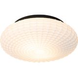 QAZQA nohmi - Klassieke Plafondlamp - 2 lichts - Ø 35 cm - Wit - Woonkamer | Slaapkamer | Keuken