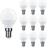 Technik E14 LED Lamp - Daglicht Wit - 6W - 490lm - G45 - Vervangt 45W Gloeilamp - 10 stuks