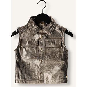Daily7 - Metallic gilet - Phantom - Maat 104