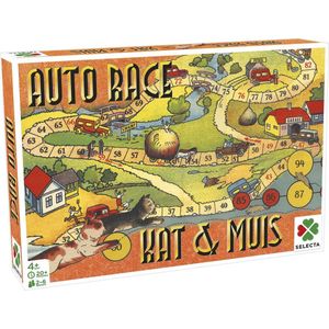 Selecta Gezelschapsspel Spellen Van Toen: Auto Race/kat & Muis
