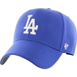 47 Brand Los Angeles Dodgers Cap B-MVP12WBV-RYG, Unisex, Blauw, Pet, maat: One size