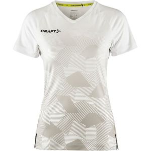 Craft Premier Fade Shirt Korte Mouw Dames - Wit | Maat: L