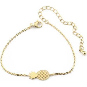 Cilla Jewels armband Pineapple Goudkleurig