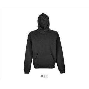 SOL'S Unisex Connor Oversized Hoodie L03813 - Black - XS