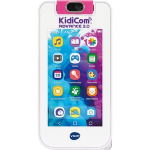 VTech KidiCom Advance 3.0 Telefoon - Interactieve Kinder Mobiel met Camera - Educatief Speelgoed - Vanaf 5 - Roze