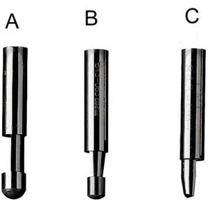 CMT kantenfrees Ø 6,35 x 6,35/38,1 mm. 7º - S=Ø6,35