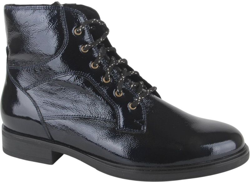 Durea - 9832.835.7534-H - Veterboots - Blauw - Gekleed