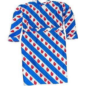 Badjas met Friese vlag opdruk – Man – Bathrobe - Maat M