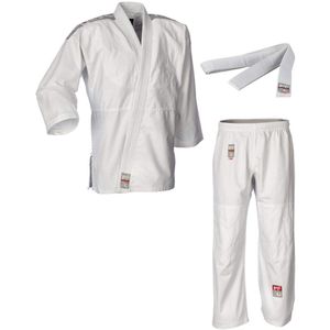 Ju-Sports Judopak Kinderen 'Yoji' - Wit - met band - 100