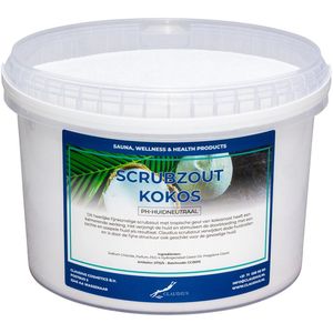 Scrubzout Kokos 1 KG - Hydraterende Lichaamsscrub