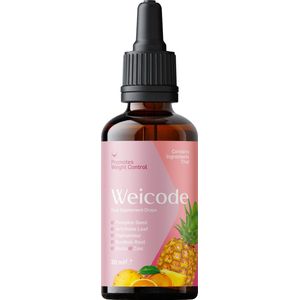 Weicode - 30ml - Afslank Druppels - Verbeterde Formule 2025