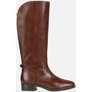 Geox - Felicity - Dameslaarzen - Zwart - Leer