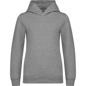 Native Spirit Ecologische kindersweater met capuchon NS404 - Moon Grey Heather - 12/14 years (12/14 ans)