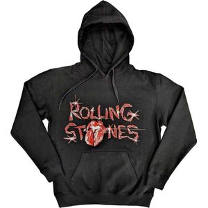 The Rolling Stones - Hackney Diamonds Glass Logo Hoodie/trui - S - Zwart