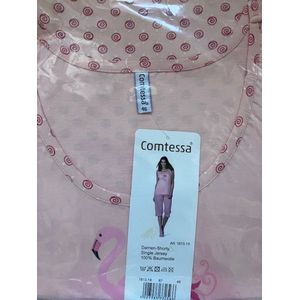 Comtessa 2 delige pyjamaset maat 46 licht roze
