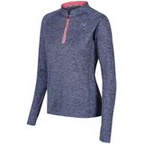 Zone3 Softouch T-shirt Met Lange Mouwen Blauw XS Vrouw